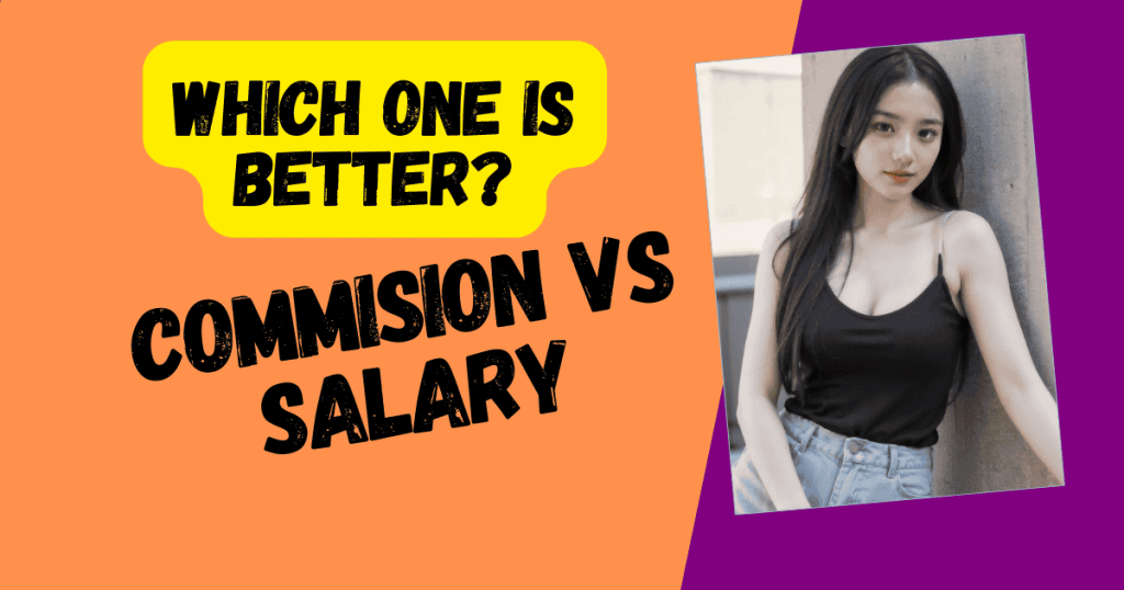 Graphic comparing OnlyFans agency commission and salary options for creators